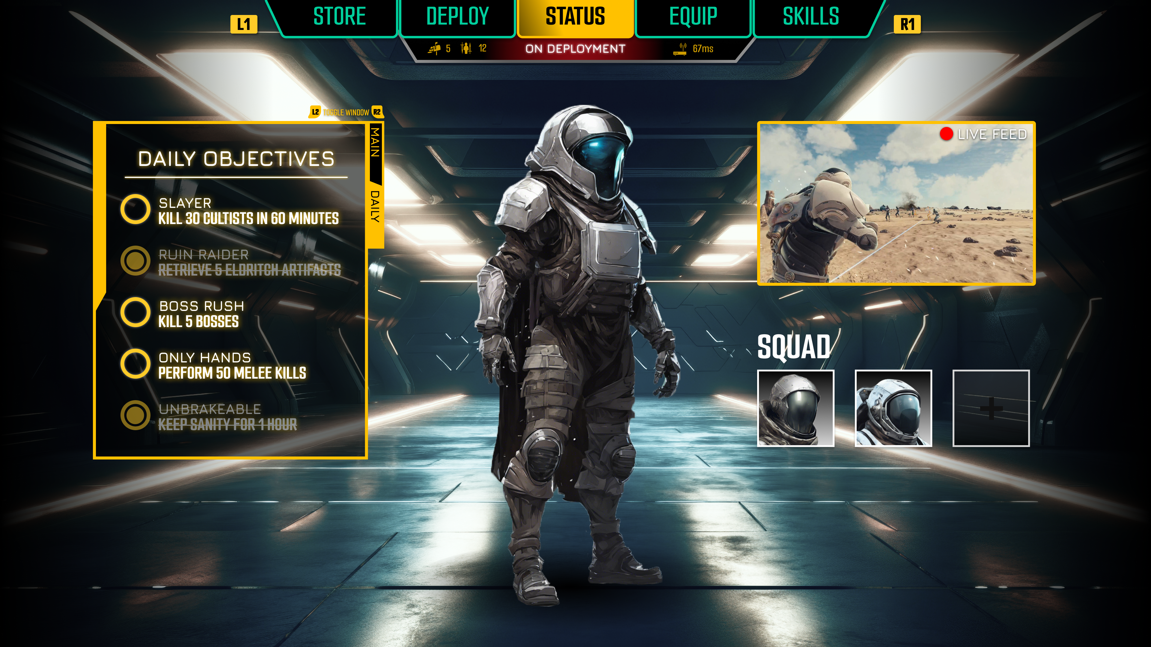 Status — On Deployment